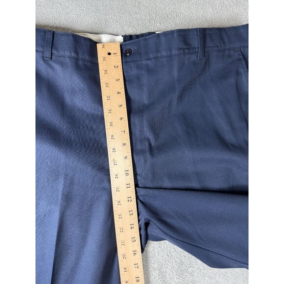 Red Kap Mens Touchtex II Workwear Khakis Heavy-Duty Blue Pants Size 40 - Picture 3 of 8